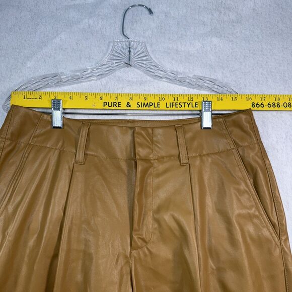 A New Day Women's High-Rise Faux Leather Tapered Ankle Pants Size 12 NWT - Picture 9 of 10